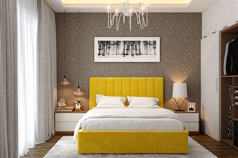 Bedrooms and living rooms are more often decorated with wallpaper than other rooms, such as kitchens and bathrooms. 20 Modern Bedroom Wallpaper Design Ideas | Design Cafe