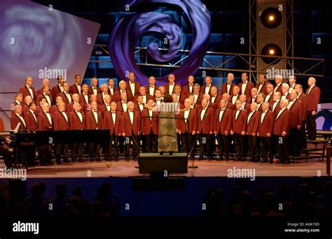 Welsh Male Voice Choir Singing Hi Res Stock Photography And Images Alamy
