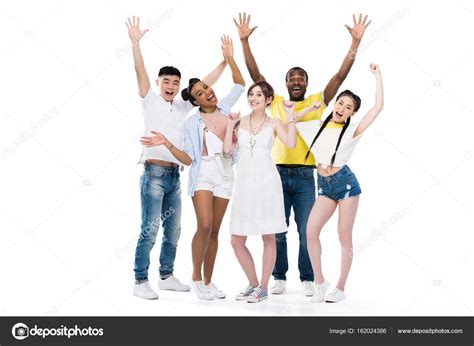 Happy Young Multiethnic People Stock Photo By ©dmitrypoch 162024386