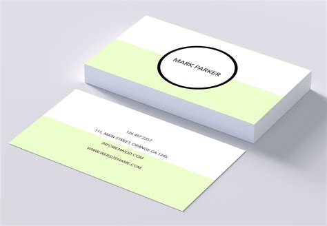 Create free, custom business card designs. Simple elegant business card (53702) | Business Cards | Design Bundles