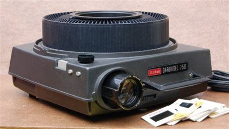 Kodak Carousel Slide Projector Still Standing Movie Theater Big