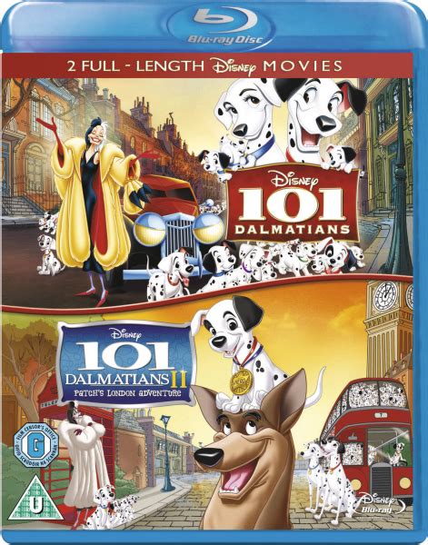 101 Dalmatians 101 Dalmatians 2 Patchs London Adventure Blu Ray Zavvi