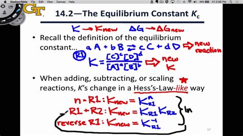 For many reactions, it occurs at the point. 14.2 Calculating Equilibrium Constants for Related ...