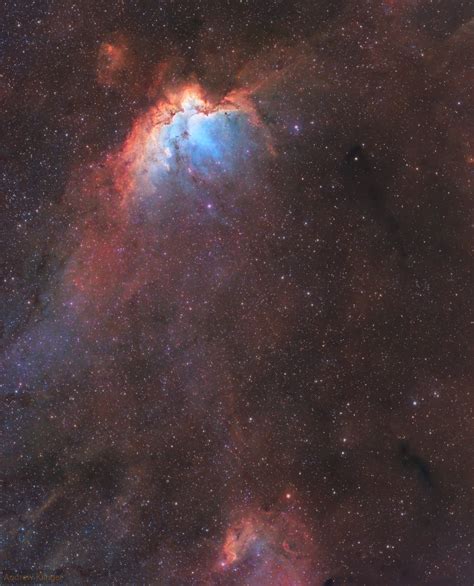 The Wizard Nebula Ngc7380 Imaged In Sho Rastrophotography