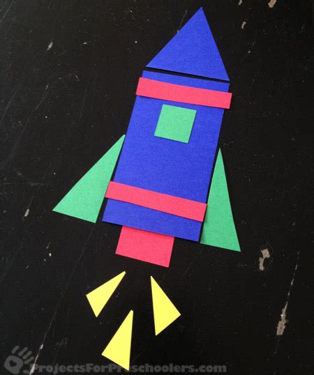 I have been doing that professionally for over twenty years. Make a Rocket with Rectangles and Triangles - Projects for ...