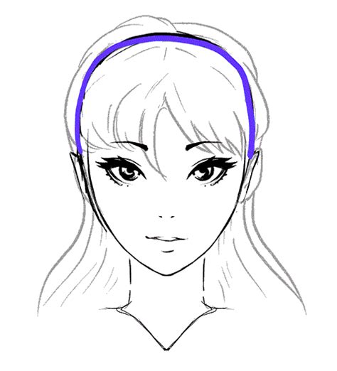 How To Draw Girl Hair Anime Margaret Wiegel Vrogue Co