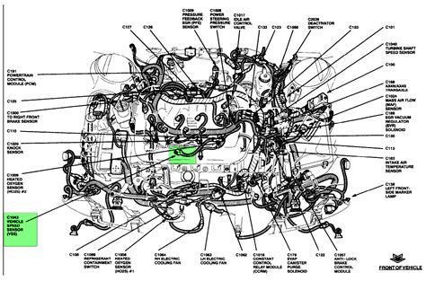 Diagram 3 Ford Taurus Sho Engine Diagrams Mydiagramonline