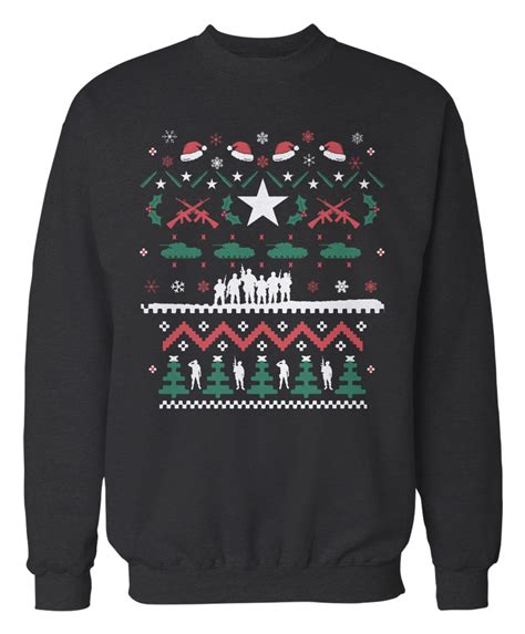 Military Ugly Christmas Sweater