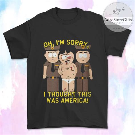 New South Park Randy Marsh Unisex T Shirt Funny Graphic Tee Etsy