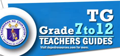 New K To 12 Teachers Guide K To 12 Curriculum Deped Resources Images Minga