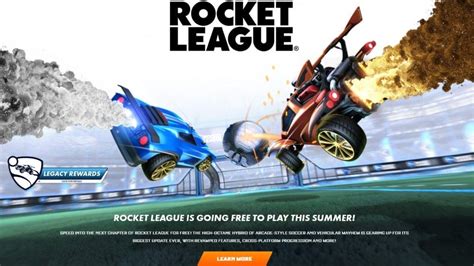 Rocket League Vai Ser Gratuito Para Jogar Em Todas As Plataformas