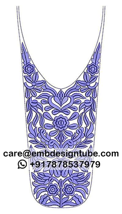 Pin Von Lio Embdesigntube Blog Auf Neck Embroidery Designs Hals