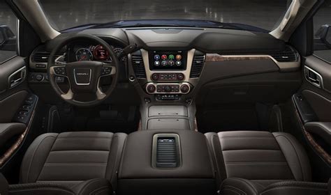 Denali is a notable step up from its siblings. 2016 GMC Yukon Denali Review: Truck Capability & Interior ...