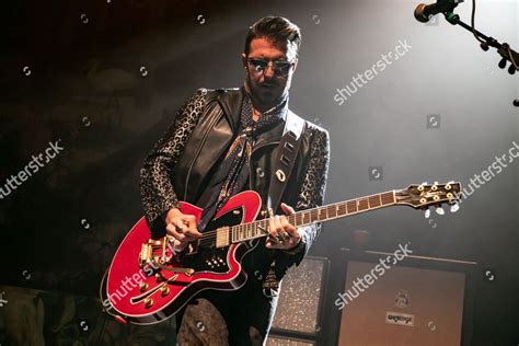Rival Sons Scott Holiday Performing Fillmore Editorial Stock Photo