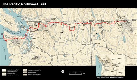 Pacific Northwest Trail Map Gertytastic
