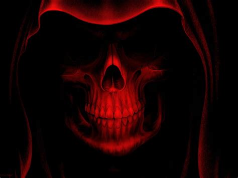 Rnb Grim Reaper Grim Reaper Red Fantasy Black Horror Hd Wallpaper