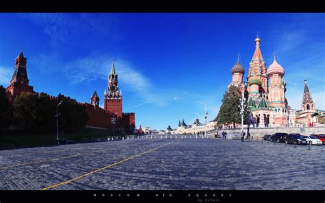 Город, москва, вид, красная площадь, васильевский спуск, россия, пейзаж обои для рабочего стола ...