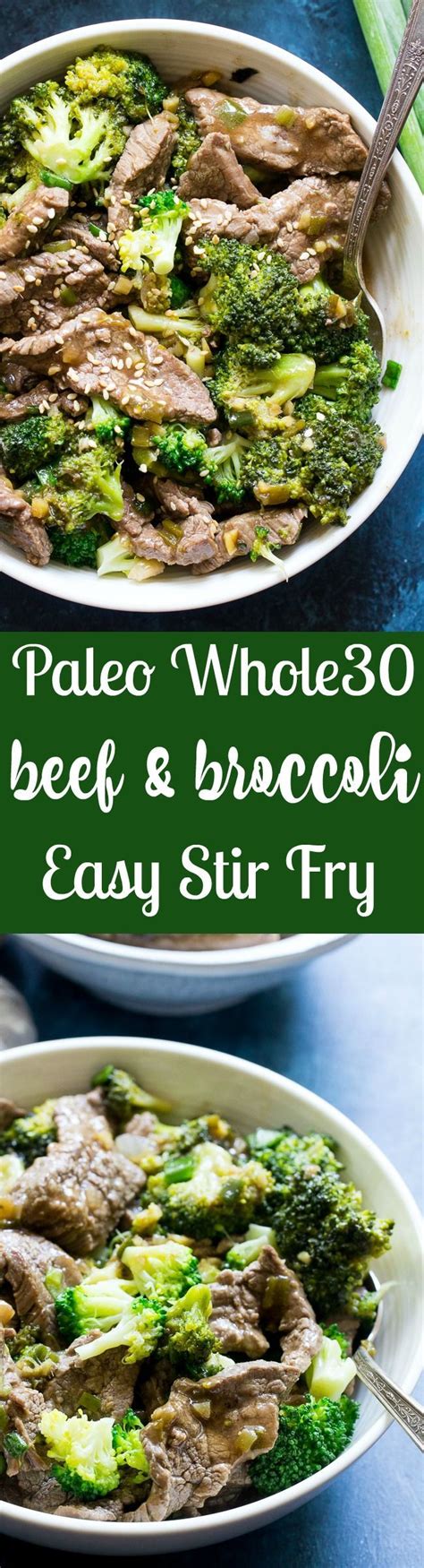This Paleo And Whole30 Beef And Broccoli Stir Fry Is Perfect For