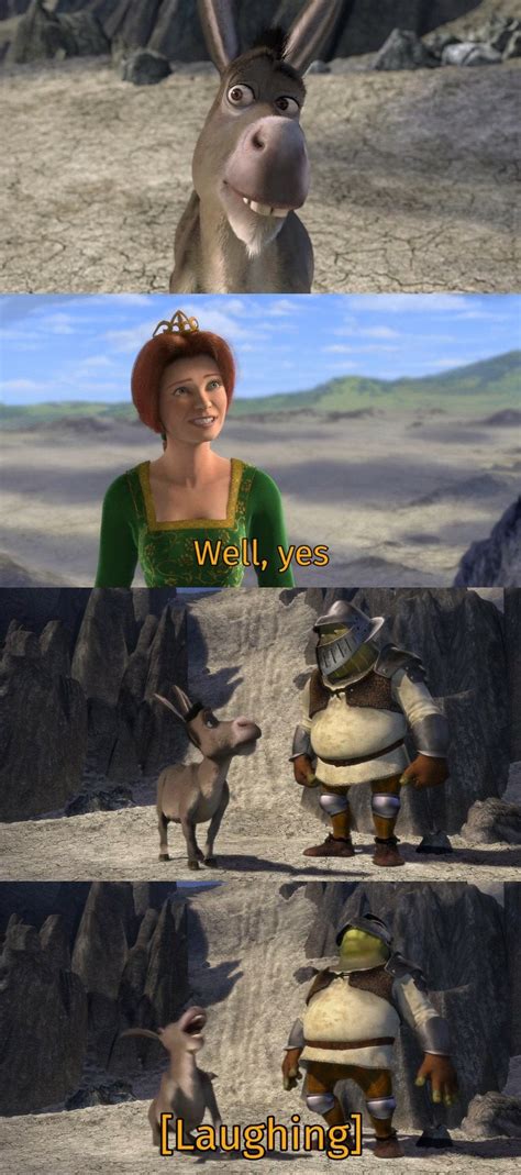 Shrek Fiona Donkey Meme
