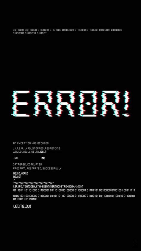 Download Error Wallpaper By Kinglydk D Free On ZEDGE Now Browse Millions Of Popular Error