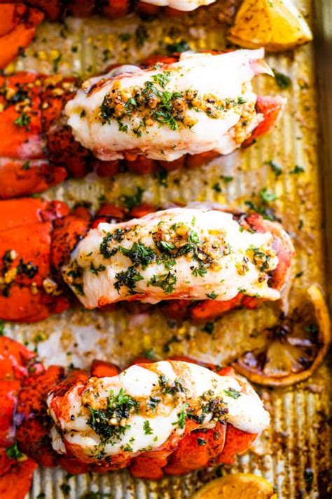 Easy Baked Lobster Tail Recipe Buttery Oven Baked Lobster Tails