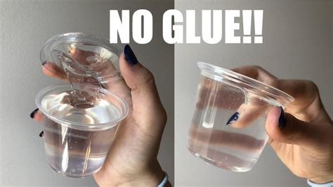 Put the glue in a small mixing bowl. HOW TO MAKE CLEAR SLIME WITHOUT GLUE OR BORAX!! **SUPER... | Doovi