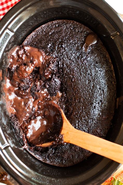 Slow Cooker Chocolate Lava Cake The Magical Slow Cooker