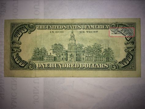 Rare 100 Bill Misprint