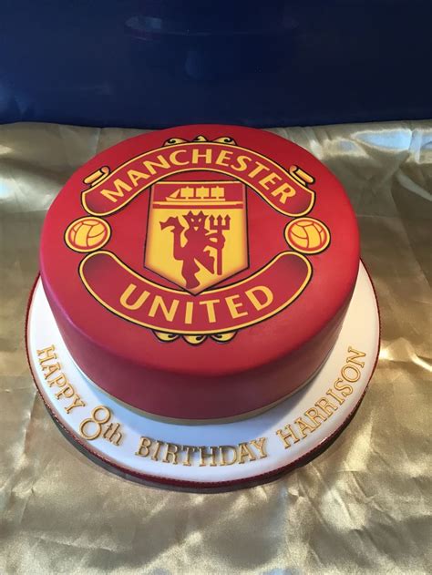 Manchester United Cake In 2023 Manchester United Cake Cake