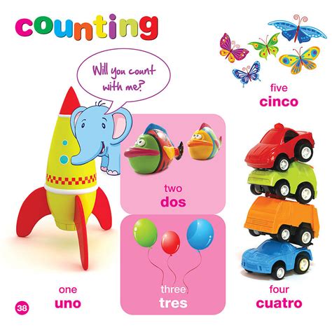 Spanish For Kids Bilingual Book And Free Dvd By Bee Smart