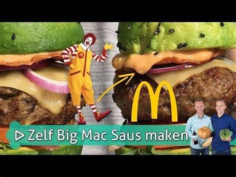 Zelf Big Mac saus maken SterkInDeKeuken nl