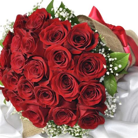 Classic One Dozen Red Rose Bouquet Cranbury Fields