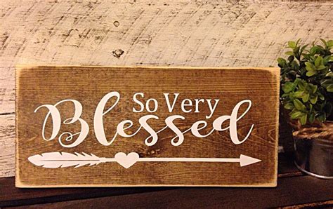 Blessed Sign Blessed Wooden Sign Wedding Sign Wedding