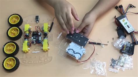 OSOYOO V2 1 Robot Car For Arduino Lesson 1 Basic Robot Car Assembly