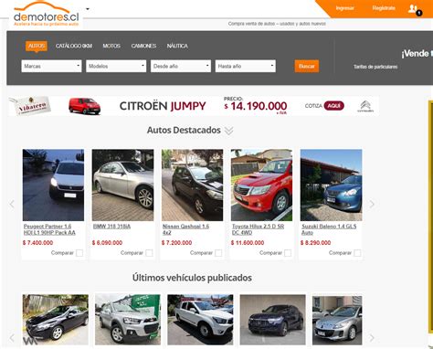 Las Páginas De Autos Usados Que Más Se Visitan En Chile Autofact