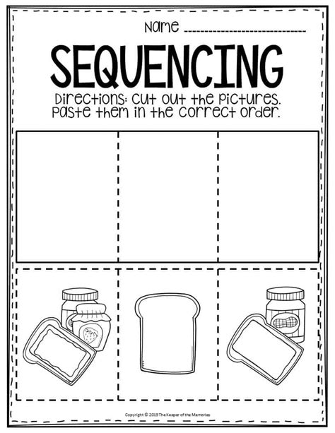 Free Printable Sequencing Worksheets