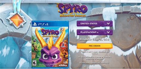 Spyro Reignited Trilogy Box Art