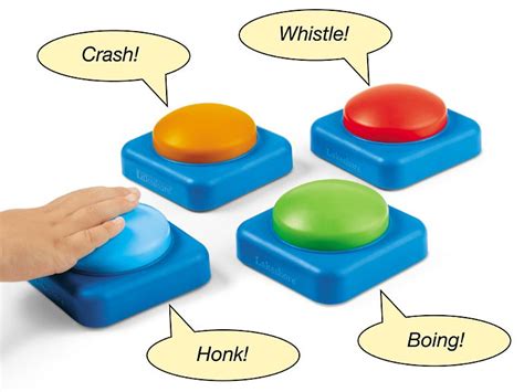 Game show buzzers for classroom. I Know the Answer! Game Buzzers at Lakeshore Learning ...