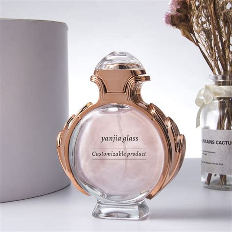 High End Refillable Perfume Bottle 70ml Round Shape Clear Glass Parfum Bottle China Perfume