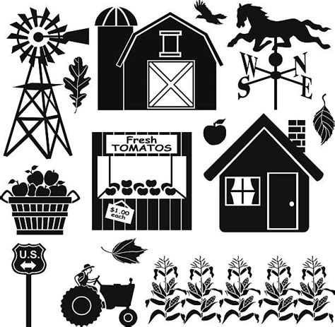 Royalty Free Farmhouse Clip Art Vector Images And Illustrations Istock