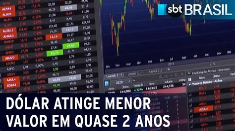 D Lar Atinge Menor Valor Em Quase Anos Sbt Brasil Youtube