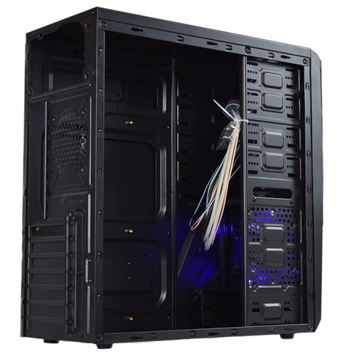 The cases with few ports are lower end, simply put. VIVO ATX Mid Tower Computer Gaming PC Case Black / 4 Fan ...