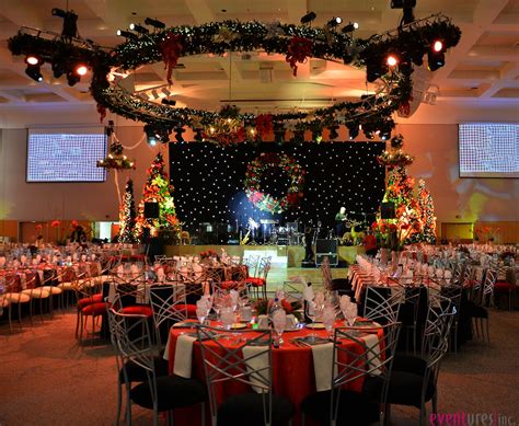 Christmas Stage Decor ~ Eventures Christmas Stage Event Inspiration