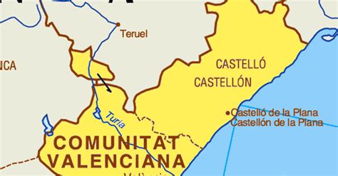 In onderstaande tabel staan de provincies van spanje vermeld. Kaart Spanje Vakantie Provincies: Kaart Valencia ...