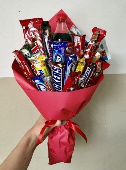 Mother's day chocolate bouquets make a nice gift for mother's day compared to the usual bouquet of flowers. ideas image by Ms Beautiful | Valentine's day gift baskets ...