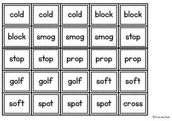 I use this list as practice fluency & fluency checks during my reading groups. Blends Bingo - Phonics - ccvc and cvcc Words by From the ...