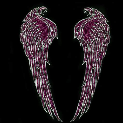 Hot Pink Angel Wings Etsy