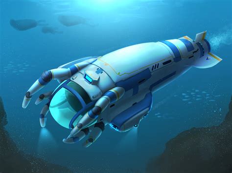 Subnautica Cuttlefish Submarine By Pureboy1004 On Deviantart