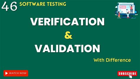 Verification And Validation In Software Testing Differences Between