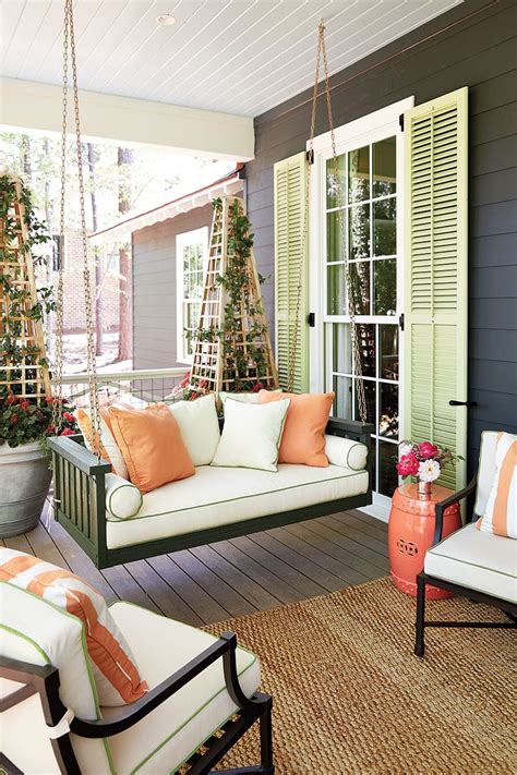 Porch Of The 2016 Southern Living Idea House How To Decorate